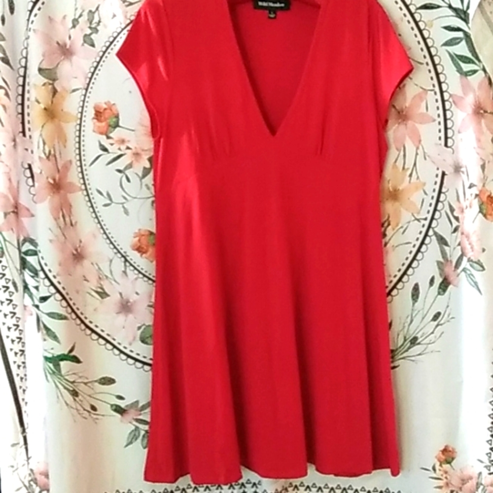 Red Wild Meadow Dress
